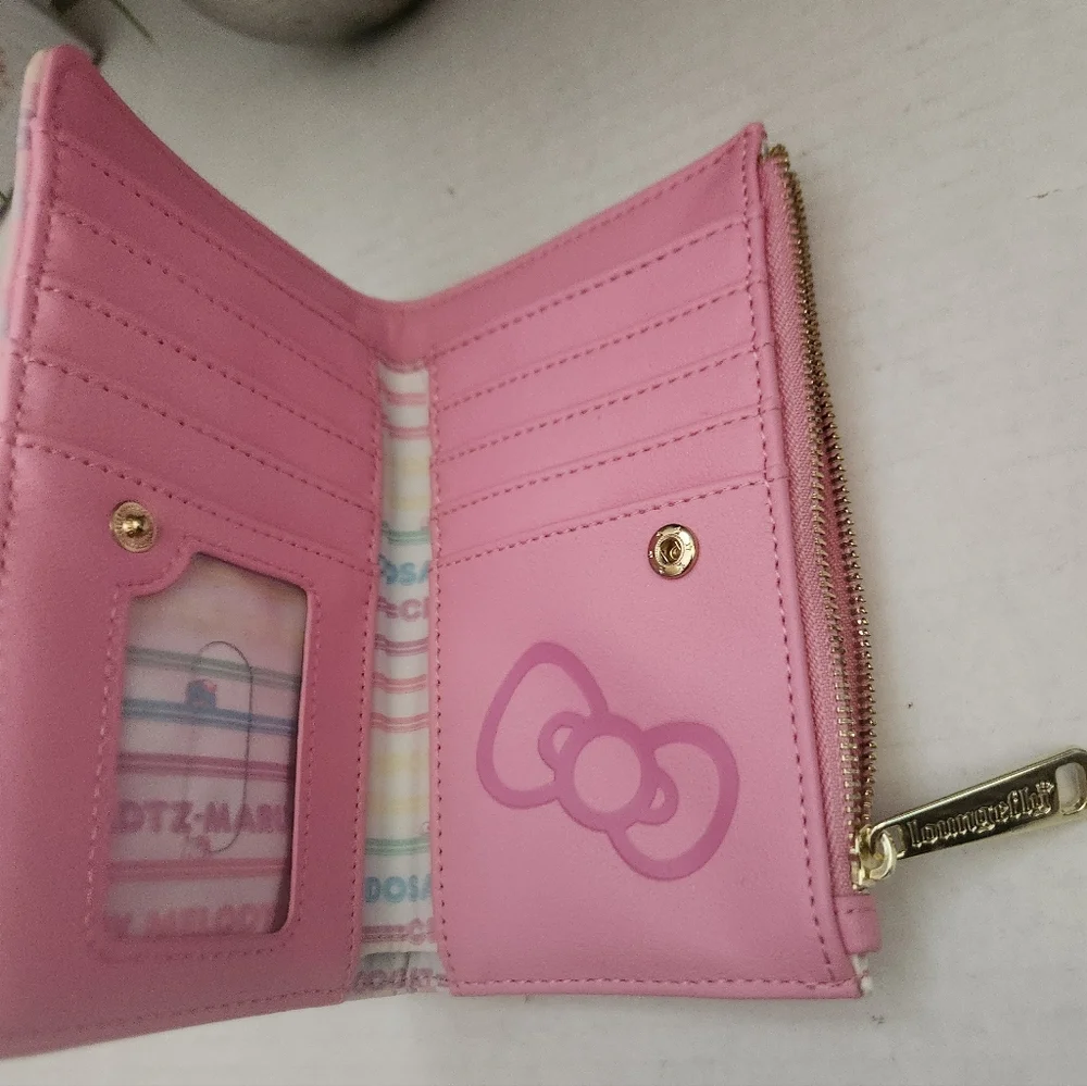 Sanrio Loungefly Pink Wallet